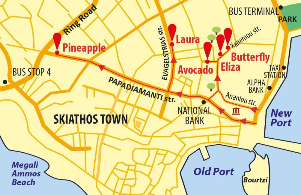 Pineapple Skiathos Zewnętrze zdjęcie